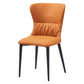 Industrial Metal Dining Room Chairs Armless Faux Leather Dining Chairs for Home Use Clearhalo ' kitchen&dining_furn' 'Dining Chairs' 'Dining Tables & Seating' 'dining_chair' 'furn' 'furn_dining_chair' 'Furniture' 'furniture_dining_chair' 'Kitchen & Dining Furniture' 'kitchen' 4206441