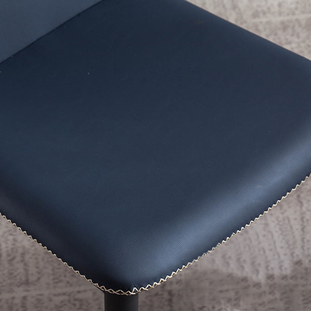 Contemporary Metal Dining Armless Chair Wingback Chair for Home Use (Set of 2) Clearhalo ' kitchen&dining_furn' 'Dining Chairs' 'Dining Tables & Seating' 'dining_chair' 'furn' 'furn_dining_chair' 'Furniture' 'furniture_dining_chair' 'Kitchen & Dining Furniture' 'kitchen' 4206465