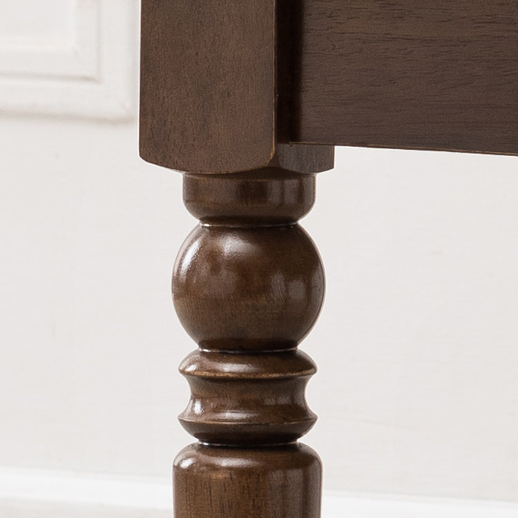 Traditional Rubberwood Wood Dining Side Chair Slat Back Single Dining Chair Clearhalo ' kitchen&dining_furn' 'Dining Chairs' 'Dining Tables & Seating' 'dining_chair' 'furn' 'furn_dining_chair' 'Furniture' 'furniture_dining_chair' 'Kitchen & Dining Furniture' 'kitchen' 4206526