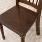 Traditional Rubberwood Wood Dining Side Chair Slat Back Single Dining Chair Clearhalo ' kitchen&dining_furn' 'Dining Chairs' 'Dining Tables & Seating' 'dining_chair' 'furn' 'furn_dining_chair' 'Furniture' 'furniture_dining_chair' 'Kitchen & Dining Furniture' 'kitchen' 4206529