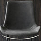Modern Leather Restaurant Side Chair Solid Back Dining Chair (Set of 2) Clearhalo ' kitchen&dining_furn' 'Dining Chairs' 'Dining Tables & Seating' 'dining_chair' 'furn' 'furn_dining_chair' 'Furniture' 'furniture_dining_chair' 'Kitchen & Dining Furniture' 'kitchen' 4206570