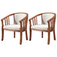 Traditional Wood Dining Arm Chairs Linen Fabric Dining Chair for Restaurant Use Light Gray 2 Piece Set Clearhalo ' kitchen&dining_furn' 'Dining Chairs' 'Dining Tables & Seating' 'dining_chair' 'furn' 'furn_dining_chair' 'Furniture' 'furniture_dining_chair' 'Kitchen & Dining Furniture' 'kitchen' 4206583