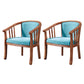 Traditional Wood Dining Arm Chairs Linen Fabric Dining Chair for Restaurant Use Sky Blue 2 Piece Set Clearhalo ' kitchen&dining_furn' 'Dining Chairs' 'Dining Tables & Seating' 'dining_chair' 'furn' 'furn_dining_chair' 'Furniture' 'furniture_dining_chair' 'Kitchen & Dining Furniture' 'kitchen' 4206588