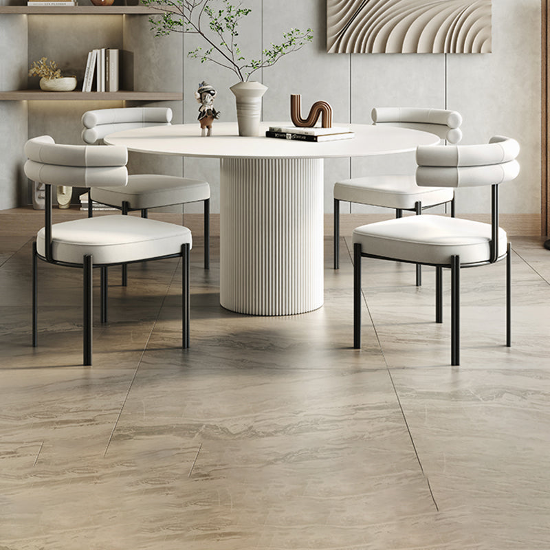 Designer Style Open Back Restaurant Side Chair Matte Finish Velvet Dining Chair Clearhalo ' kitchen&dining_furn' 'Dining Chairs' 'Dining Tables & Seating' 'dining_chair' 'furn' 'furn_dining_chair' 'Furniture' 'furniture_dining_chair' 'Kitchen & Dining Furniture' 'kitchen' 4206644