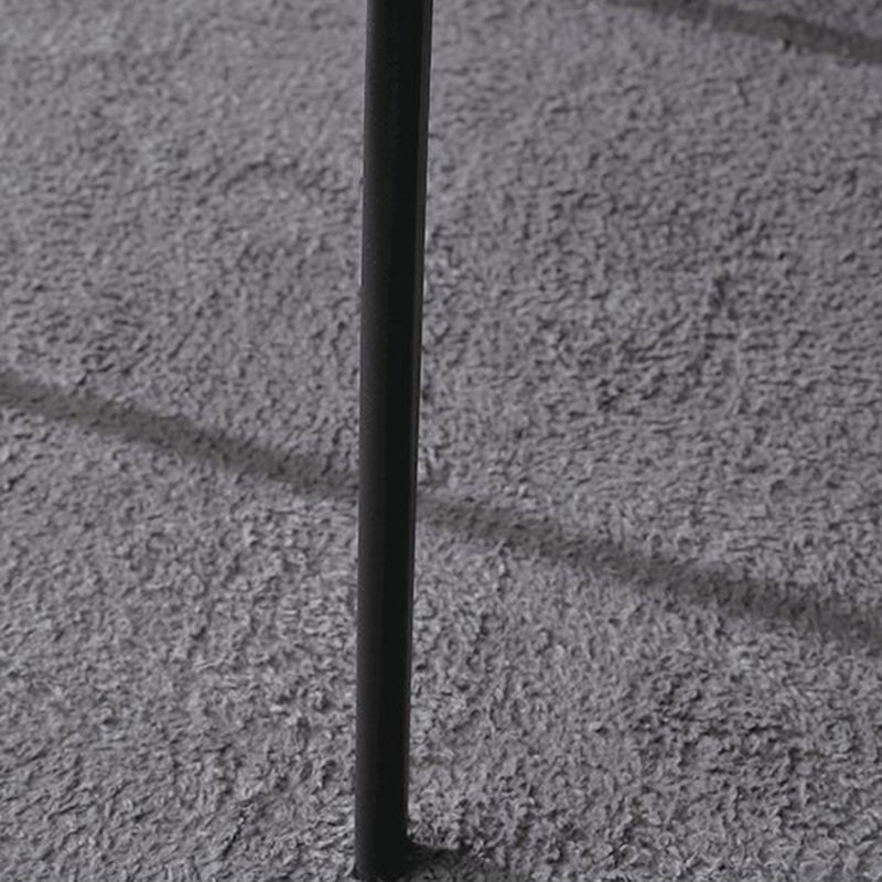 Modern Restaurant Leather Side Chair Solid Back Dining Chair with Black Legs Clearhalo ' kitchen&dining_furn' 'Dining Chairs' 'Dining Tables & Seating' 'dining_chair' 'furn' 'furn_dining_chair' 'Furniture' 'furniture_dining_chair' 'Kitchen & Dining Furniture' 'kitchen' 4206672