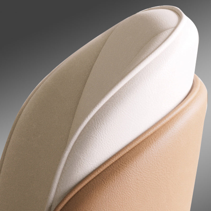 Home Armless Dining Chairs Upholstered Side Chairs with Wood Legs (Set of 2) Clearhalo ' kitchen&dining_furn' 'Dining Chairs' 'Dining Tables & Seating' 'dining_chair' 'furn' 'furn_dining_chair' 'Furniture' 'furniture_dining_chair' 'Kitchen & Dining Furniture' 'kitchen' 4206707