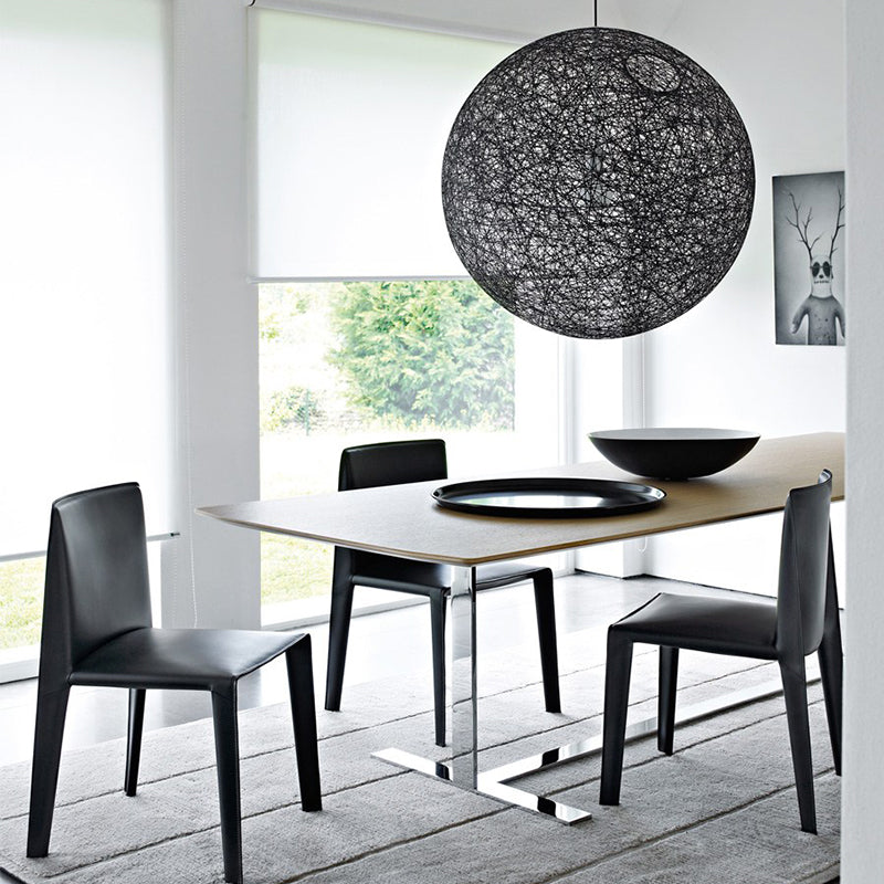 Designer Style Leather Side Chair Matte Finish Solid Back Dining Chair (Set of 2) Clearhalo ' kitchen&dining_furn' 'Dining Chairs' 'Dining Tables & Seating' 'dining_chair' 'furn' 'furn_dining_chair' 'Furniture' 'furniture_dining_chair' 'Kitchen & Dining Furniture' 'kitchen' 4206736