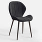 Scandinavian Upholstered Home Side Chair Matte Finish Wingback Dining Chair Matte Black 1 Piece Black Clearhalo ' kitchen&dining_furn' 'Dining Chairs' 'Dining Tables & Seating' 'dining_chair' 'furn' 'furn_dining_chair' 'Furniture' 'furniture_dining_chair' 'Kitchen & Dining Furniture' 'kitchen' 4206765