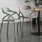 Contemporary Style Plastic Dining Chairs Dining Open Back Arm Side Chair for Kitchen Clearhalo ' kitchen&dining_furn' 'Dining Chairs' 'Dining Tables & Seating' 'dining_chair' 'furn' 'furn_dining_chair' 'Furniture' 'furniture_dining_chair' 'Kitchen & Dining Furniture' 'kitchen' 4206949