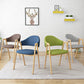 Contemporary Metal Dining Arm Chair Velvet Dining Side Chair for Home Use Clearhalo ' kitchen&dining_furn' 'Dining Chairs' 'Dining Tables & Seating' 'dining_chair' 'furn' 'furn_dining_chair' 'Furniture' 'furniture_dining_chair' 'Kitchen & Dining Furniture' 'kitchen' 4206979