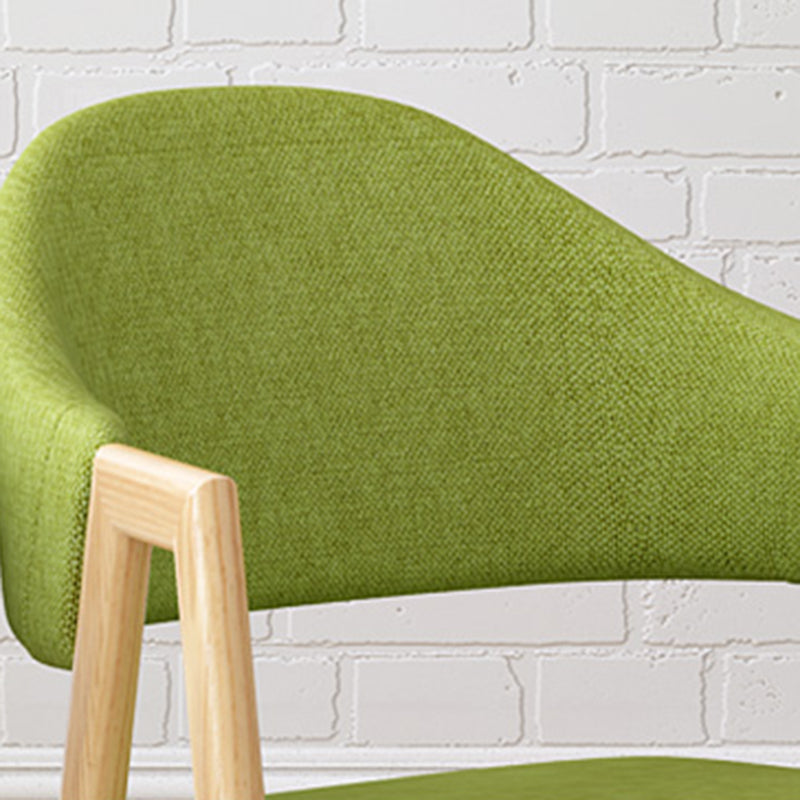 Contemporary Metal Dining Arm Chair Velvet Dining Side Chair for Home Use Clearhalo ' kitchen&dining_furn' 'Dining Chairs' 'Dining Tables & Seating' 'dining_chair' 'furn' 'furn_dining_chair' 'Furniture' 'furniture_dining_chair' 'Kitchen & Dining Furniture' 'kitchen' 4206985