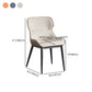 Contemporary Metal Dining Arm Chair Faux Leather Side Chair for Home Use (Set of 2) Clearhalo ' kitchen&dining_furn' 'Dining Chairs' 'Dining Tables & Seating' 'dining_chair' 'furn' 'furn_dining_chair' 'Furniture' 'furniture_dining_chair' 'Kitchen & Dining Furniture' 'kitchen' 4207033