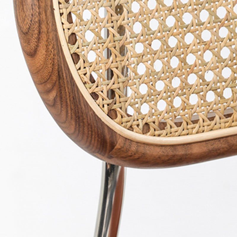 Contemporary Style Metal Chairs Sets Dining Room Open Back Side Chairs Clearhalo ' kitchen&dining_furn' 'Dining Chairs' 'Dining Tables & Seating' 'dining_chair' 'furn' 'furn_dining_chair' 'Furniture' 'furniture_dining_chair' 'Kitchen & Dining Furniture' 'kitchen' 4207125