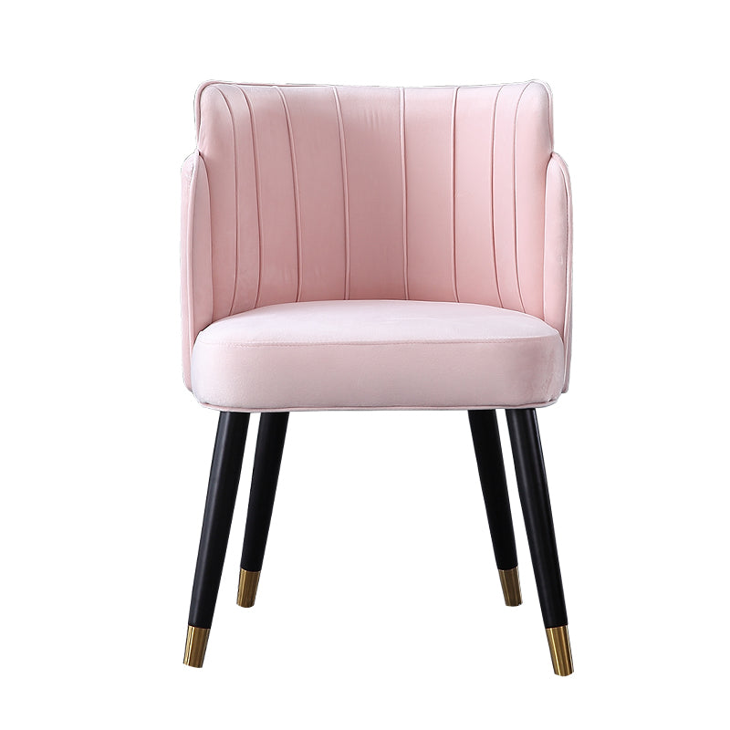 Scandinavian Style Ash Wood Chair Wingback Side Kitchen Dining Chairs Set Pink 1 Piece Clearhalo ' kitchen&dining_furn' 'Dining Chairs' 'Dining Tables & Seating' 'dining_chair' 'furn' 'furn_dining_chair' 'Furniture' 'furniture_dining_chair' 'Kitchen & Dining Furniture' 'kitchen' 4207132