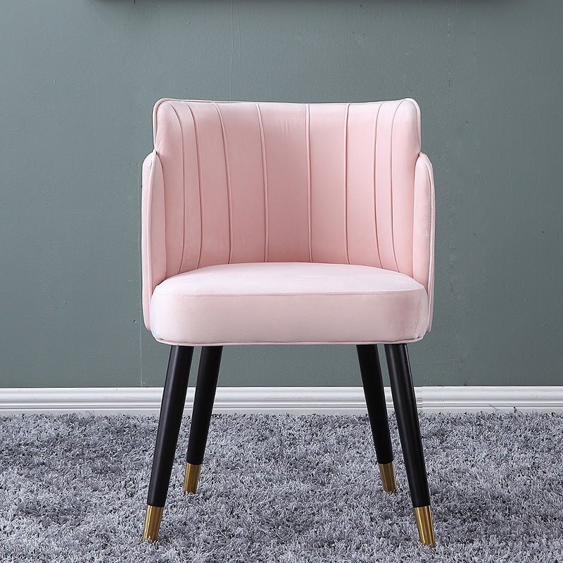 Scandinavian Style Ash Wood Chair Wingback Side Kitchen Dining Chairs Set Clearhalo ' kitchen&dining_furn' 'Dining Chairs' 'Dining Tables & Seating' 'dining_chair' 'furn' 'furn_dining_chair' 'Furniture' 'furniture_dining_chair' 'Kitchen & Dining Furniture' 'kitchen' 4207137