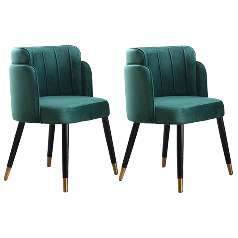 Scandinavian Style Ash Wood Chair Wingback Side Kitchen Dining Chairs Set Blackish Green 2 Piece Set Clearhalo ' kitchen&dining_furn' 'Dining Chairs' 'Dining Tables & Seating' 'dining_chair' 'furn' 'furn_dining_chair' 'Furniture' 'furniture_dining_chair' 'Kitchen & Dining Furniture' 'kitchen' 4207141