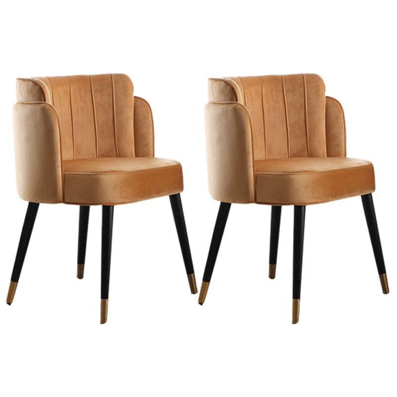 Scandinavian Style Ash Wood Chair Wingback Side Kitchen Dining Chairs Set Brown 2 Piece Set Clearhalo ' kitchen&dining_furn' 'Dining Chairs' 'Dining Tables & Seating' 'dining_chair' 'furn' 'furn_dining_chair' 'Furniture' 'furniture_dining_chair' 'Kitchen & Dining Furniture' 'kitchen' 4207146