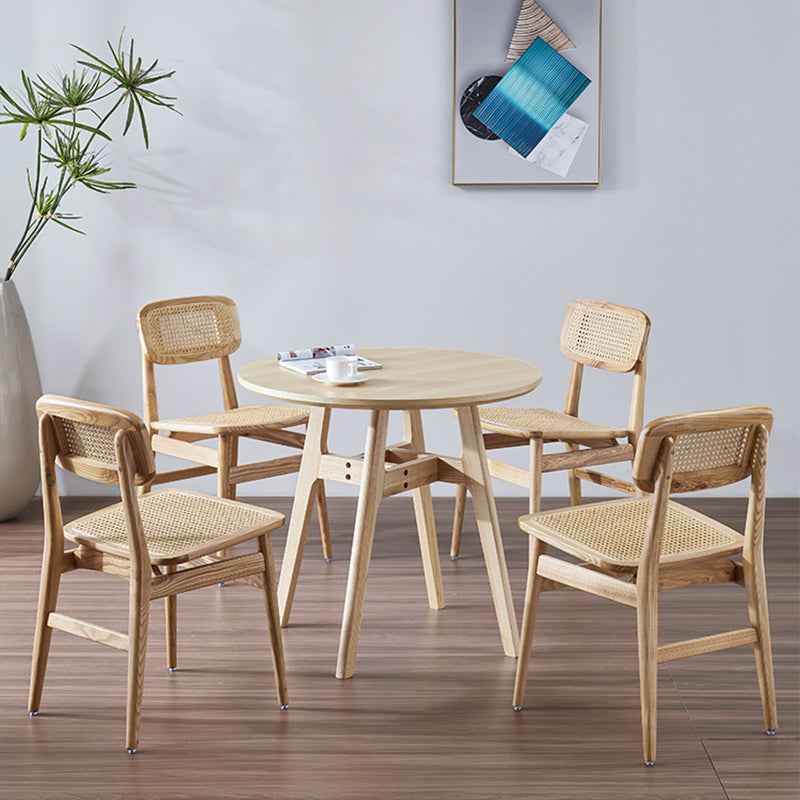 Traditional Style Ash Wood Chair Dining Room Open Back Side Chairs Set Clearhalo ' kitchen&dining_furn' 'Dining Chairs' 'Dining Tables & Seating' 'dining_chair' 'furn' 'furn_dining_chair' 'Furniture' 'furniture_dining_chair' 'Kitchen & Dining Furniture' 'kitchen' 4207151