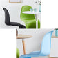 Scandinavian Style Plastic Dining Armless Chair Solid Back Chair for Home Clearhalo ' kitchen&dining_furn' 'Dining Chairs' 'Dining Tables & Seating' 'dining_chair' 'Furniture' 'furniture_dining_chair' 'Kitchen & Dining Furniture' 'kitchen' 4207168