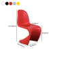 Scandinavian Style Plastic Dining Armless Chair Solid Back Chair for Home Clearhalo ' kitchen&dining_furn' 'Dining Chairs' 'Dining Tables & Seating' 'dining_chair' 'Furniture' 'furniture_dining_chair' 'Kitchen & Dining Furniture' 'kitchen' 4207182