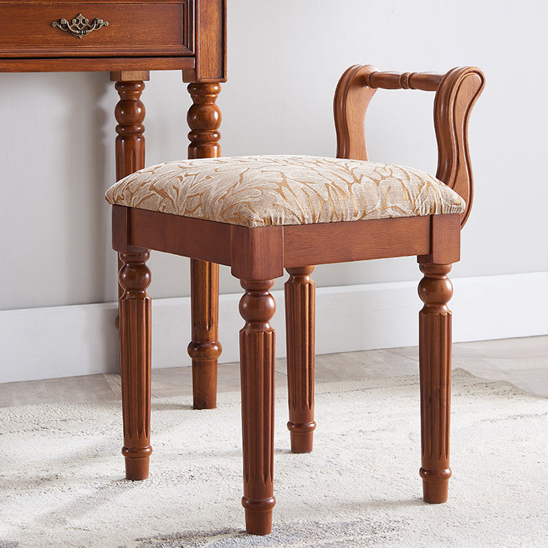 Modern Wood Dining Room Chair Open Back Single Dining Chair for Home Use Clearhalo ' kitchen&dining_furn' 'Dining Chairs' 'Dining Tables & Seating' 'dining_chair' 'furn' 'furn_dining_chair' 'Furniture' 'furniture_dining_chair' 'Kitchen & Dining Furniture' 'kitchen' 4207225