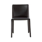 Home Modern Style Side Chair Solid Back Metal Upholstered Dining Room Chair Clearhalo ' kitchen&dining_furn' 'Dining Chairs' 'Dining Tables & Seating' 'dining_chair' 'furn' 'furn_dining_chair' 'Furniture' 'furniture_dining_chair' 'Kitchen & Dining Furniture' 'kitchen' 4207241