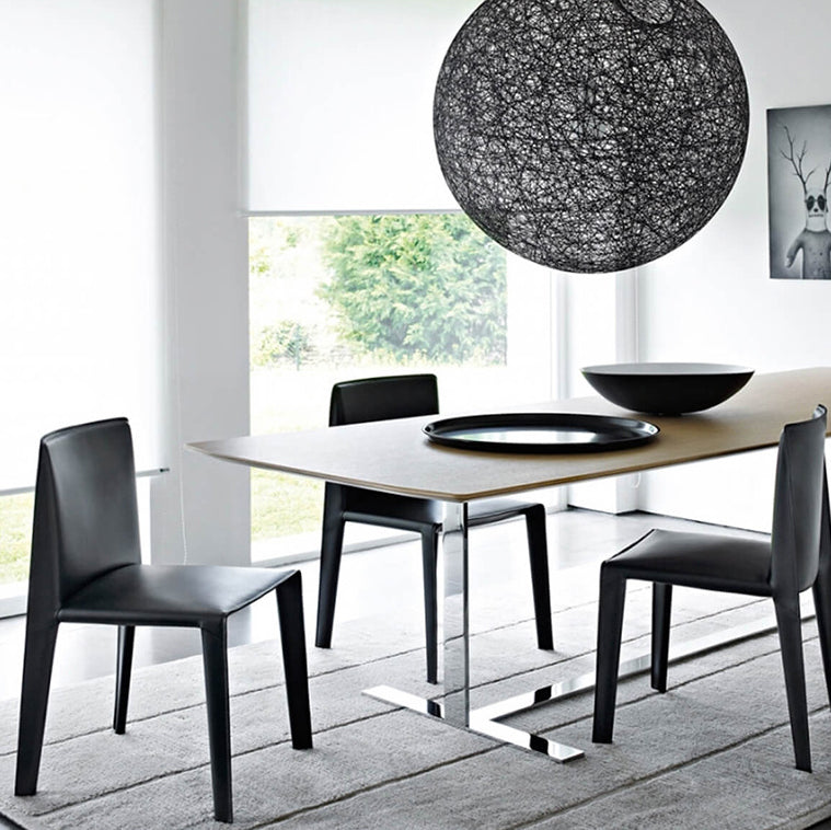 Home Modern Style Side Chair Solid Back Metal Upholstered Dining Room Chair Clearhalo ' kitchen&dining_furn' 'Dining Chairs' 'Dining Tables & Seating' 'dining_chair' 'furn' 'furn_dining_chair' 'Furniture' 'furniture_dining_chair' 'Kitchen & Dining Furniture' 'kitchen' 4207245