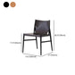 Leather Armless Dining Chairs Home Upholstered Side Chairs with Wood Legs Clearhalo ' kitchen&dining_furn' 'Dining Chairs' 'Dining Tables & Seating' 'dining_chair' 'furn' 'furn_dining_chair' 'Furniture' 'furniture_dining_chair' 'Kitchen & Dining Furniture' 'kitchen' 4207257