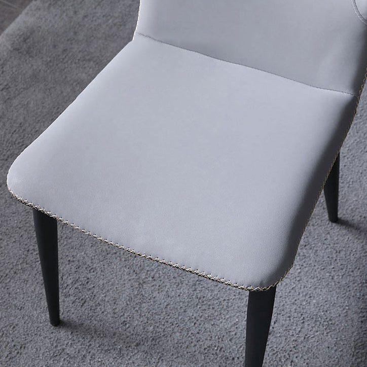 Industrial Indoor Side Chair Wingback Metal Upholstered Dining Room Chair Clearhalo ' kitchen&dining_furn' 'Dining Chairs' 'Dining Tables & Seating' 'dining_chair' 'furn' 'furn_dining_chair' 'Furniture' 'furniture_dining_chair' 'Kitchen & Dining Furniture' 'kitchen' 4207281