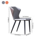 Industrial Indoor Side Chair Wingback Metal Upholstered Dining Room Chair Clearhalo ' kitchen&dining_furn' 'Dining Chairs' 'Dining Tables & Seating' 'dining_chair' 'furn' 'furn_dining_chair' 'Furniture' 'furniture_dining_chair' 'Kitchen & Dining Furniture' 'kitchen' 4207284