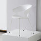 Industrial Metal Dining Room Armchair Plastic Dining Room Chairs for Restaurant Use White 1 Piece Clearhalo ' kitchen&dining_furn' 'Dining Chairs' 'Dining Tables & Seating' 'dining_chair' 'furn' 'furn_dining_chair' 'Furniture' 'furniture_dining_chair' 'Kitchen & Dining Furniture' 'kitchen' 4207292