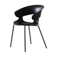 Industrial Metal Dining Room Armchair Plastic Dining Room Chairs for Restaurant Use Clearhalo ' kitchen&dining_furn' 'Dining Chairs' 'Dining Tables & Seating' 'dining_chair' 'furn' 'furn_dining_chair' 'Furniture' 'furniture_dining_chair' 'Kitchen & Dining Furniture' 'kitchen' 4207293