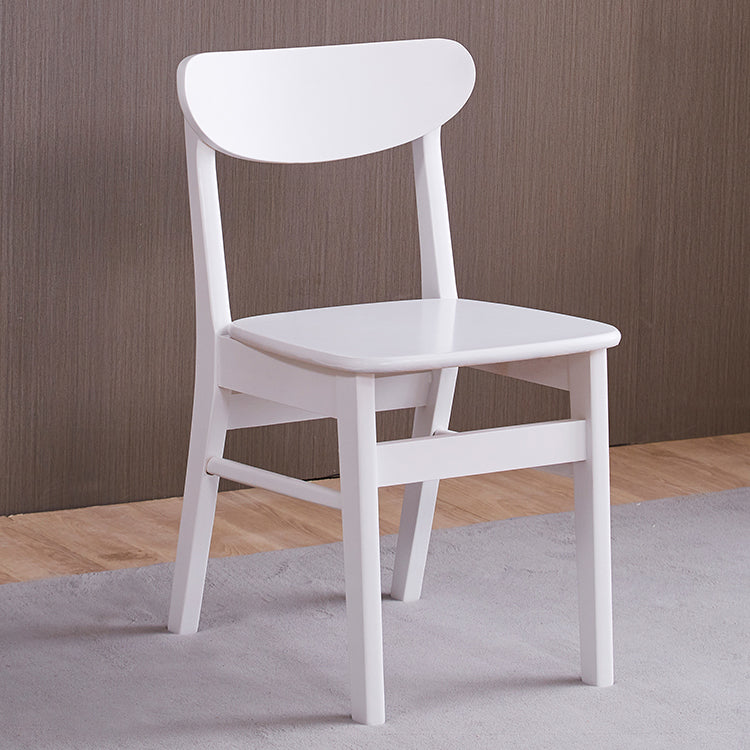 Scandinavian Upholstered Restaurant Side Chair Open Back Dining Chair Clearhalo ' kitchen&dining_furn' 'Dining Chairs' 'Dining Tables & Seating' 'dining_chair' 'furn' 'furn_dining_chair' 'Furniture' 'furniture_dining_chair' 'Kitchen & Dining Furniture' 'kitchen' 4207416