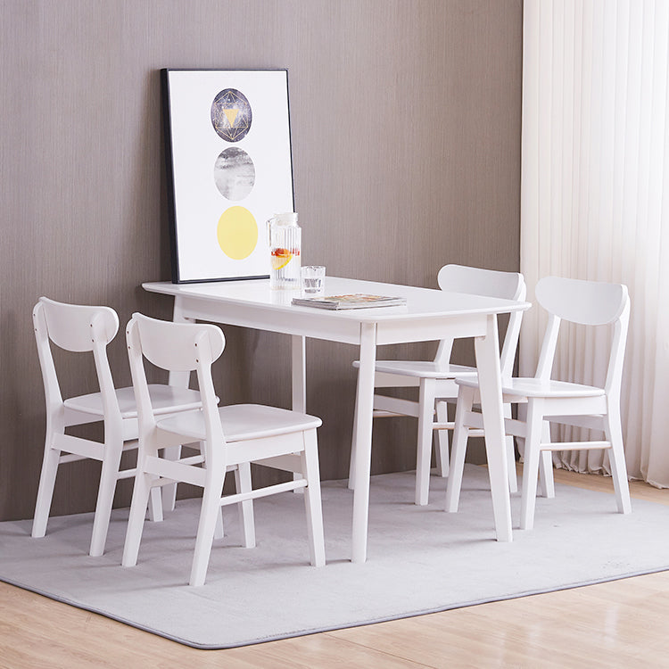Scandinavian Upholstered Restaurant Side Chair Open Back Dining Chair Clearhalo ' kitchen&dining_furn' 'Dining Chairs' 'Dining Tables & Seating' 'dining_chair' 'furn' 'furn_dining_chair' 'Furniture' 'furniture_dining_chair' 'Kitchen & Dining Furniture' 'kitchen' 4207418