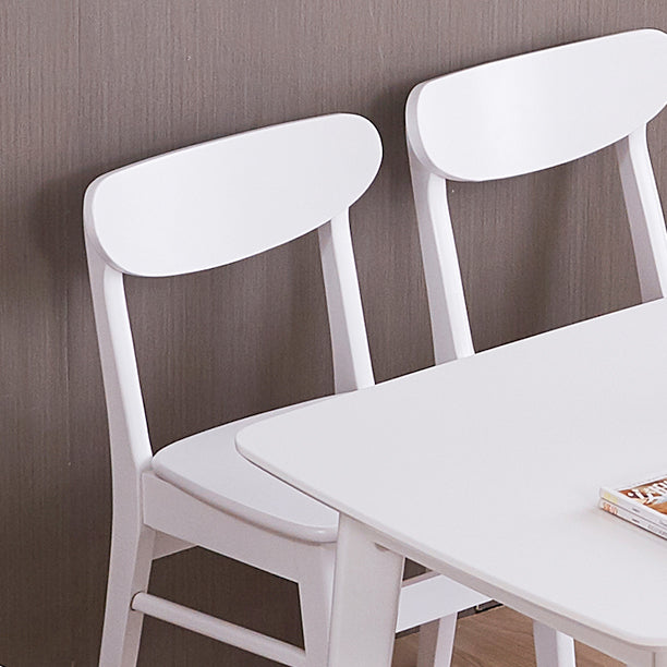 Scandinavian Upholstered Restaurant Side Chair Open Back Dining Chair Clearhalo ' kitchen&dining_furn' 'Dining Chairs' 'Dining Tables & Seating' 'dining_chair' 'furn' 'furn_dining_chair' 'Furniture' 'furniture_dining_chair' 'Kitchen & Dining Furniture' 'kitchen' 4207426