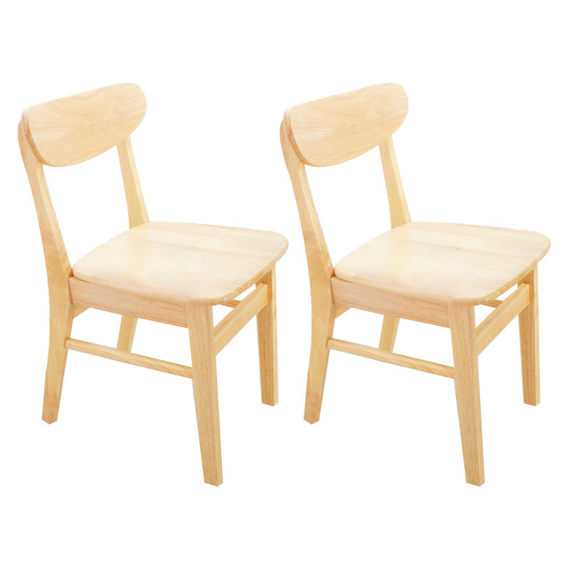 Scandinavian Upholstered Restaurant Side Chair Open Back Dining Chair Wood 2 Piece Set Clearhalo ' kitchen&dining_furn' 'Dining Chairs' 'Dining Tables & Seating' 'dining_chair' 'furn' 'furn_dining_chair' 'Furniture' 'furniture_dining_chair' 'Kitchen & Dining Furniture' 'kitchen' 4207427