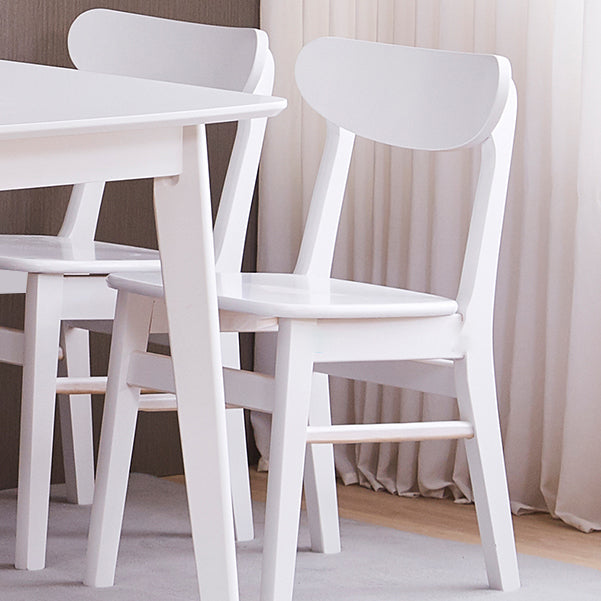 Scandinavian Upholstered Restaurant Side Chair Open Back Dining Chair Clearhalo ' kitchen&dining_furn' 'Dining Chairs' 'Dining Tables & Seating' 'dining_chair' 'furn' 'furn_dining_chair' 'Furniture' 'furniture_dining_chair' 'Kitchen & Dining Furniture' 'kitchen' 4207428