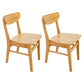 Scandinavian Upholstered Restaurant Side Chair Open Back Dining Chair Light Wood 2 Piece Set Clearhalo ' kitchen&dining_furn' 'Dining Chairs' 'Dining Tables & Seating' 'dining_chair' 'furn' 'furn_dining_chair' 'Furniture' 'furniture_dining_chair' 'Kitchen & Dining Furniture' 'kitchen' 4207433