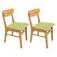 Scandinavian Upholstered Restaurant Side Chair Open Back Dining Chair Green Khaki 2 Piece Set Clearhalo ' kitchen&dining_furn' 'Dining Chairs' 'Dining Tables & Seating' 'dining_chair' 'furn' 'furn_dining_chair' 'Furniture' 'furniture_dining_chair' 'Kitchen & Dining Furniture' 'kitchen' 4207438
