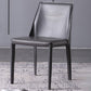 Home Leather Armless Dining Chairs Upholstered Side Chairs with Metal Legs Clearhalo ' kitchen&dining_furn' 'Dining Chairs' 'Dining Tables & Seating' 'dining_chair' 'furn' 'furn_dining_chair' 'Furniture' 'furniture_dining_chair' 'Kitchen & Dining Furniture' 'kitchen' 4207447