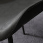 Modern Home Leather Side Chair Solid Back Dining Chair with Metal Legs Clearhalo ' kitchen&dining_furn' 'Dining Chairs' 'Dining Tables & Seating' 'dining_chair' 'furn' 'furn_dining_chair' 'Furniture' 'furniture_dining_chair' 'Kitchen & Dining Furniture' 'kitchen' 4207464