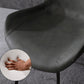 Modern Home Leather Side Chair Solid Back Dining Chair with Metal Legs Clearhalo ' kitchen&dining_furn' 'Dining Chairs' 'Dining Tables & Seating' 'dining_chair' 'furn' 'furn_dining_chair' 'Furniture' 'furniture_dining_chair' 'Kitchen & Dining Furniture' 'kitchen' 4207465