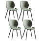 Contemporary Home Upholstered Side Chair Matte Finish Wingback Dining Chair Light Green 4 Piece Set Clearhalo ' kitchen&dining_furn' 'Dining Chairs' 'Dining Tables & Seating' 'dining_chair' 'furn' 'furn_dining_chair' 'Furniture' 'furniture_dining_chair' 'Kitchen & Dining Furniture' 'kitchen' 4207587