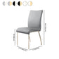 Glam PU Leather Dining Armless Chair Metal Dining Room Chairs for Home Use Clearhalo ' kitchen&dining_furn' 'Dining Chairs' 'Dining Tables & Seating' 'dining_chair' 'furn' 'furn_dining_chair' 'Furniture' 'furniture_dining_chair' 'Kitchen & Dining Furniture' 'kitchen' 4207628