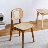 Contemporary Wood Dining Room Chair Open Back Dining Side Chair for Home Use Clearhalo ' kitchen&dining_furn' 'Dining Chairs' 'Dining Tables & Seating' 'dining_chair' 'furn' 'furn_dining_chair' 'Furniture' 'furniture_dining_chair' 'Kitchen & Dining Furniture' 'kitchen' 4207655