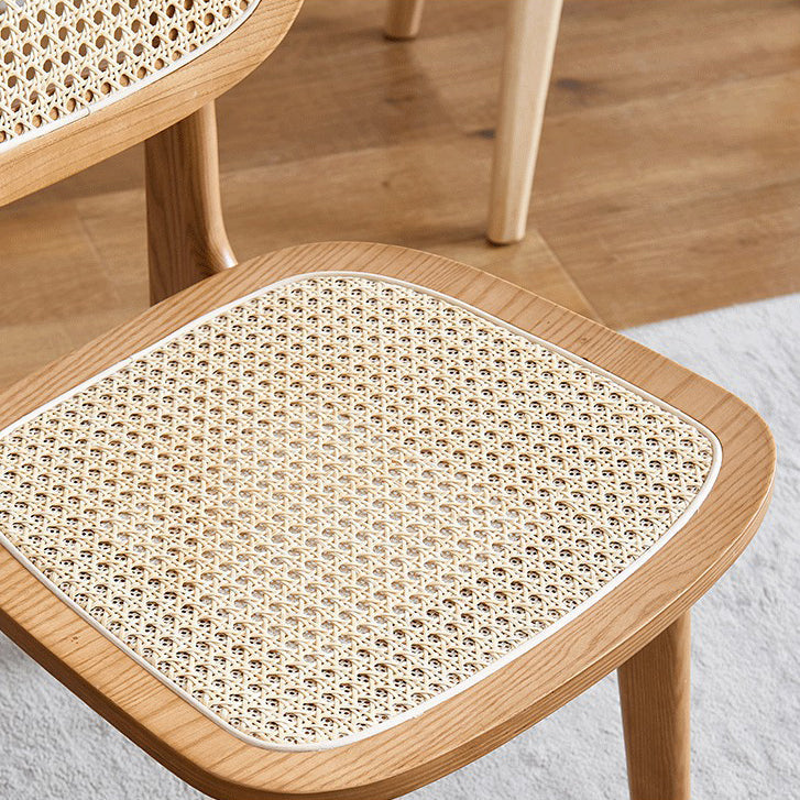 Contemporary Wood Dining Room Chair Open Back Dining Side Chair for Home Use Clearhalo ' kitchen&dining_furn' 'Dining Chairs' 'Dining Tables & Seating' 'dining_chair' 'furn' 'furn_dining_chair' 'Furniture' 'furniture_dining_chair' 'Kitchen & Dining Furniture' 'kitchen' 4207658