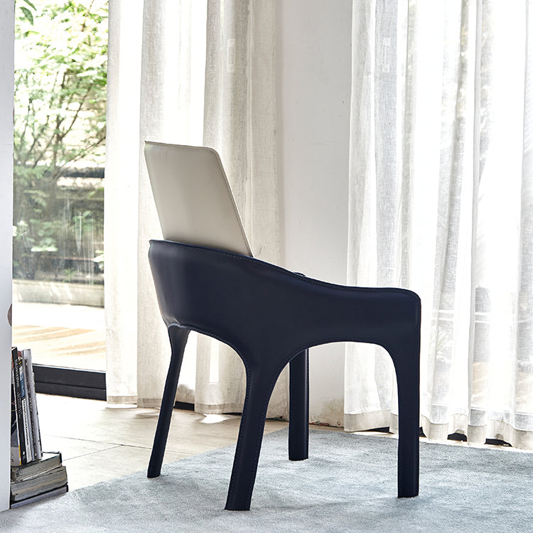 Modern Style Dining Armchairs Upholstered Solid Back Arm Chairs with Metal Legs Clearhalo ' kitchen&dining_furn' 'Dining Chairs' 'Dining Tables & Seating' 'dining_chair' 'furn' 'furn_dining_chair' 'Furniture' 'furniture_dining_chair' 'Kitchen & Dining Furniture' 'kitchen' 4207666