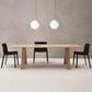 Solid Wood Contemporary Rectangular Table Wood Top Table for Dining Room and Kitchen Clearhalo ' dining_table' 'Dining Tables & Seating' 'Dining Tables' 'furn' 'furn_dining_table' 'Furniture' 'furniture_dining_table' 'Kitchen & Dining Furniture' 'kitchen&dining_furn' 'kitchen' 'kitchen_dining_table' 4207744