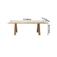 Solid Wood Contemporary Rectangular Table Wood Top Table for Dining Room and Kitchen Clearhalo ' dining_table' 'Dining Tables & Seating' 'Dining Tables' 'furn' 'furn_dining_table' 'Furniture' 'furniture_dining_table' 'Kitchen & Dining Furniture' 'kitchen&dining_furn' 'kitchen' 'kitchen_dining_table' 4207753