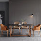 Sintered Stone Black Dining Table Simplicity Trestle Base Table for Dining Room Clearhalo ' dining_table' 'Dining Tables & Seating' 'Dining Tables' 'furn' 'furn_dining_table' 'Furniture' 'furniture_dining_table' 'Kitchen & Dining Furniture' 'kitchen&dining_furn' 'kitchen' 'kitchen_dining_table' 4207761